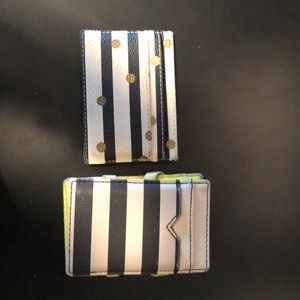 Striped card holders